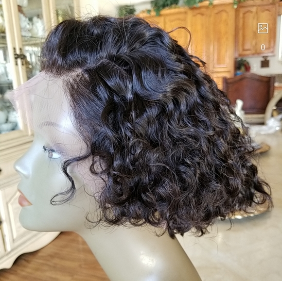 Virgin Human Hair Pixie Lace Wig main image 4